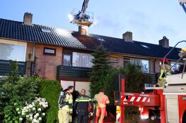 Schoorsteenbrand in Huizen