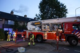 Schoorsteenbrand in Huizen