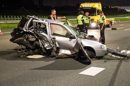 Ernstige aanrijding op Knooppunt Muiderberg