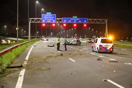 Ernstige aanrijding op Knooppunt Muiderberg