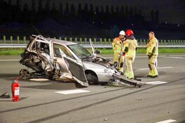 Ernstige aanrijding op Knooppunt Muiderberg