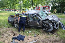 Pick up totaal loss na ongeval in Naarden