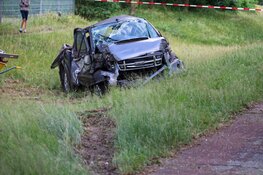 Pick up totaal loss na ongeval in Naarden