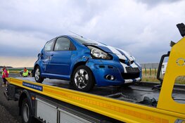Botsing op A27, bij Blaricum