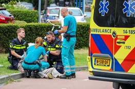 Bestuurder scootmobiel gewond na val