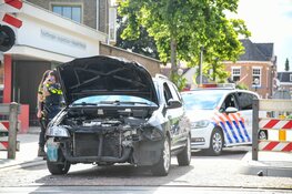 Ongeval bij spoorwegovergang in Bussum