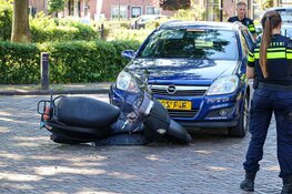 Scooterrijdster gewond bij ongeval in Blaricum