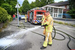 Brand in keuken van woning Hilversum