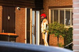 Brand bij voordeur van woning Blaricum