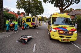 Minderjarige jongen valt met crossmotor en raakt zwaargewond