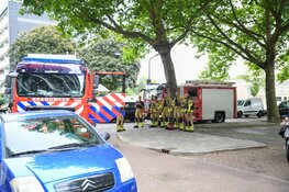 Brandmelding bij flat Erasmuslaan in Hilversum blijkt loos alarm