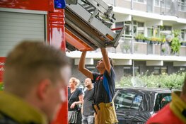 Brandmelding bij flat Erasmuslaan in Hilversum blijkt loos alarm