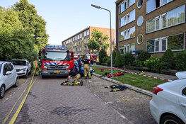Brand in flatwoning in Weesp