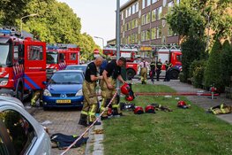 Brand in flatwoning in Weesp