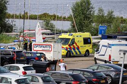 Gewonde bij brand op boot op IJsselmeer, nabij Fort Pampus