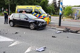 Botsing op kruising met snelweg in Blaricum