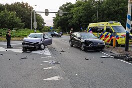 Botsing op kruising met snelweg in Blaricum