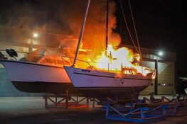 Boot voor de tweede keer in brand op één dag