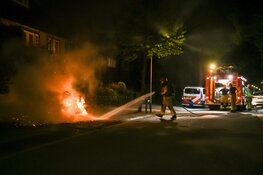 Scooter door brand verwoest in Hilversum