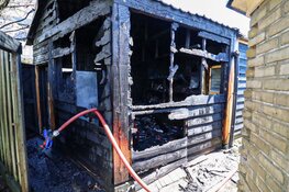 Schuurbrand in Huizen