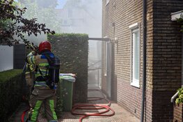 Schuurbrand in Huizen