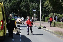 Motorrijder gewond in Laren
