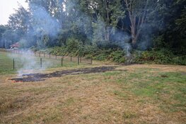 Brand in Stadspark Huizen