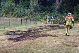 Brand in Stadspark Huizen