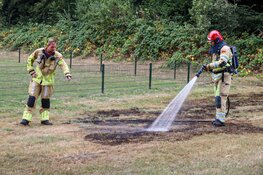 Brand in Stadspark Huizen