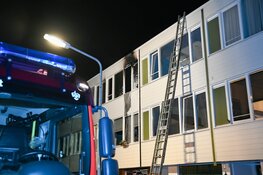 Brand in slaapkamer van woning in Hilversum