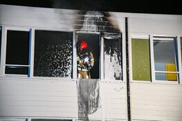 Brand in slaapkamer van woning in Hilversum