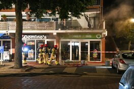 Brand bij Domino's Pizza in Naarden