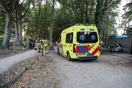 Paard slaat op hol,ruiter en paard gewond in Blaricum