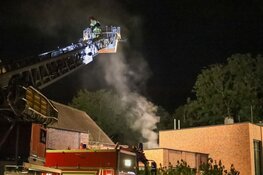 Brand bij crematorium in Laren