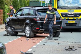 Botsing op Ceintuurbaan in Bussum