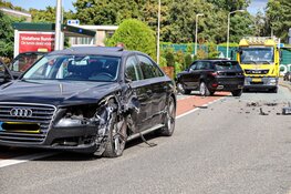 Botsing op Ceintuurbaan in Bussum