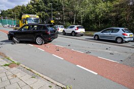 Botsing op Ceintuurbaan in Bussum