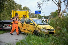 Kleine kettingbotsing in Kortenhoef