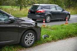Kleine kettingbotsing in Kortenhoef
