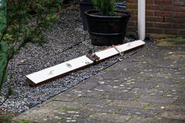 Hondje in woning vol rook in Laren