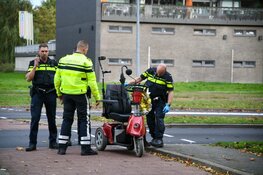 Bestuurster scootmobiel gewond bij ongeval in Hilversum