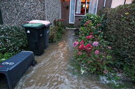 Auto verdwijnt in sinkhole