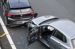 Flinke vertraging op A1 na ongeval met meerdere voertuigen