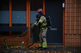 Brand in appartement in Hilversum