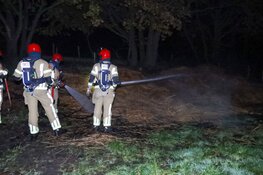 Brandje bij gronddepot gemeente Blaricum