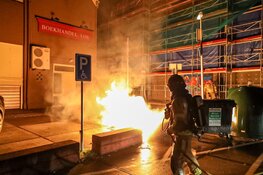 Brandstichting achter boekhandel in Bussum