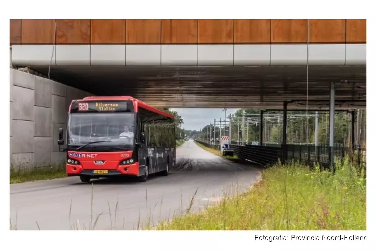 Opening HOV-busbaan in Hilversum zaterdag 10 december