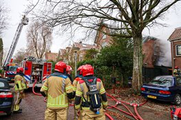 Flinke rookontwikkeling bij woningbrand in Naarden