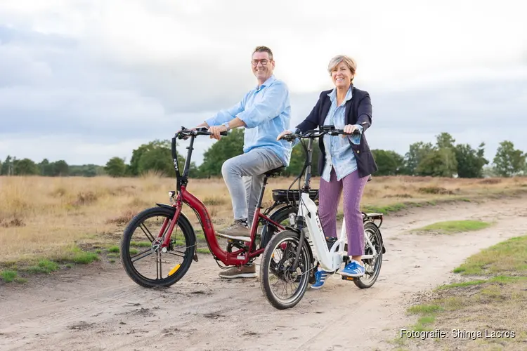 De elektrische fietsen van Lacros neem je gemakkelijk mee op reis