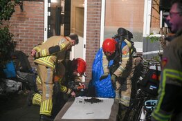 Brand in slaapkamer van woning Hilversumse Meent